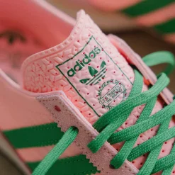 Adidas Sneakers En Cuir|Baskets Décontractées Terrace*SL 72 OG W Glow Pink / Green / Core Black