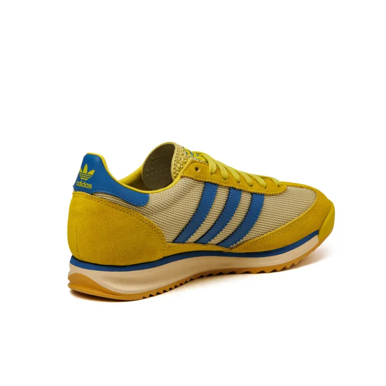 Adidas Sneakers En Cuir|Baskets Décontractées Terrace*SL 72 RS Pure Sulfur / Focus Blue / Powder Yellow