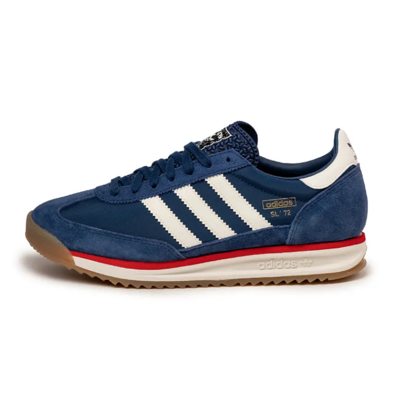 Adidas Sneakers En Cuir|Baskets Décontractées Terrace*SL 72 RS Dark Blue / Off White / Red