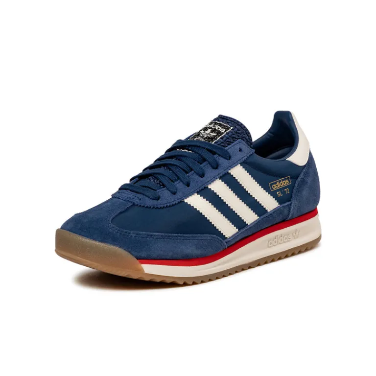 Adidas Sneakers En Cuir|Baskets Décontractées Terrace*SL 72 RS Dark Blue / Off White / Red