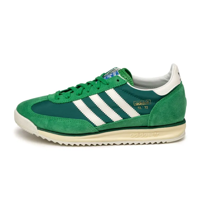 Adidas Sneakers En Cuir|Baskets Décontractées Terrace*SL 72 RS Green / Core White / Collegiate Green