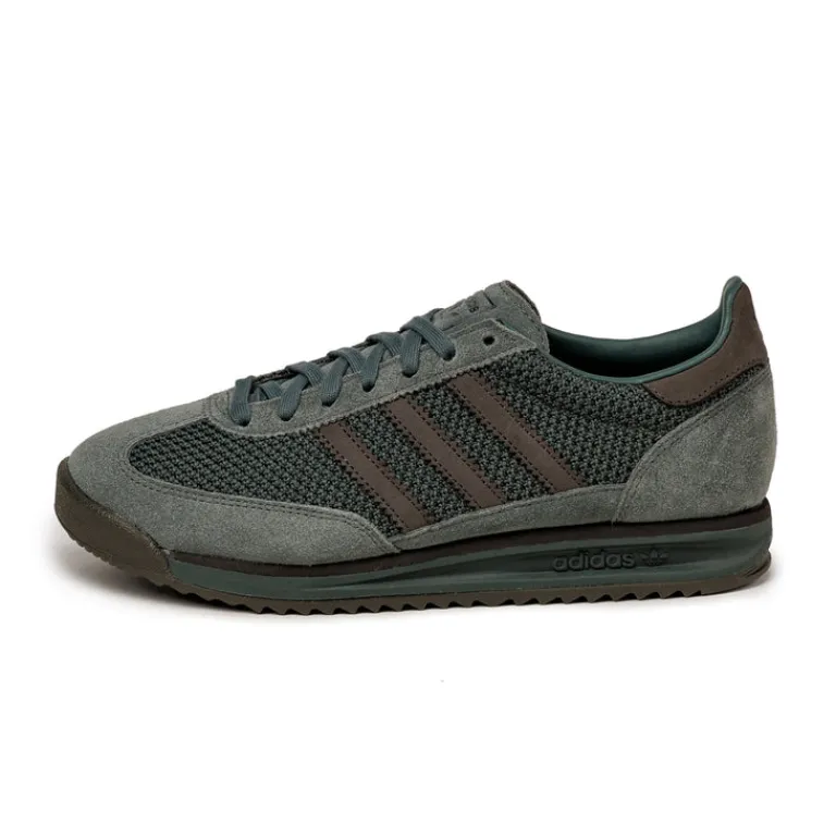 Adidas Sneakers En Cuir|Baskets Décontractées Terrace*SL 72 RS Legend Ivy / Shadow Olive / Gold Metallic