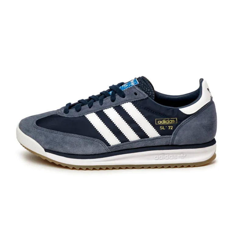 Adidas Sneakers En Cuir|Baskets Décontractées Terrace*SL 72 RS Night Indigo / Cloud White / Shadow Navy