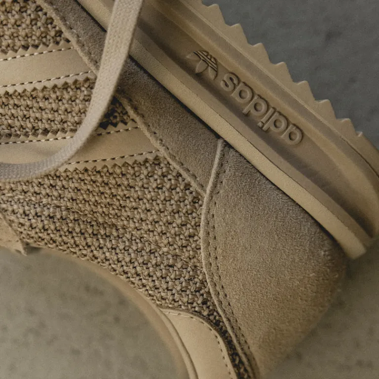Adidas Sneakers En Cuir|Baskets Décontractées Terrace*SL 72 RS Warm Sand / Magic Beige / Gold Metallic