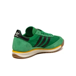 Adidas Sneakers En Cuir|Baskets Décontractées Terrace*SL 72 RS Green / Off White / Crew Yellow