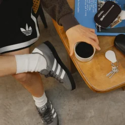 Adidas Sneakers En Cuir|Baskets Décontractées Terrace*SPZL Lothertex F.C. Grey / Grey Six / Core Black