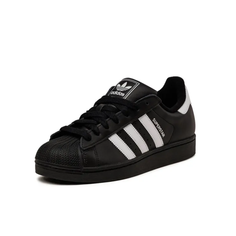 Adidas Sneakers En Cuir*Superstar II Core Black / Footwear White / Core Black