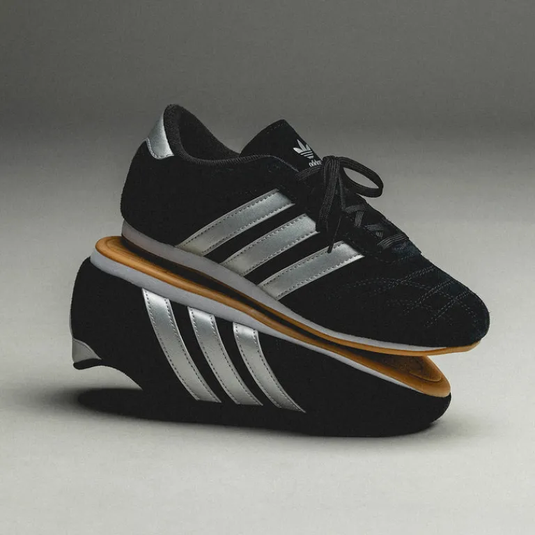 Adidas Sneakers En Cuir|Baskets Décontractées Terrace*Taekwondo Lace W Core Black / Silver Metallic / Footwear White