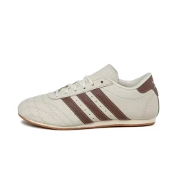 Adidas Sneakers En Cuir|Baskets Décontractées Terrace*Taekwondo Lace W Off White / Preloved Brown / Gum 3