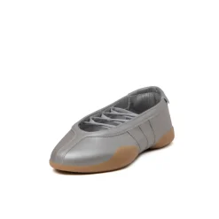 Adidas Sneakers En Cuir|Ballerinas*Taekwondo Mei Ballet W Silver Metallic / Silver Metallic / Gum