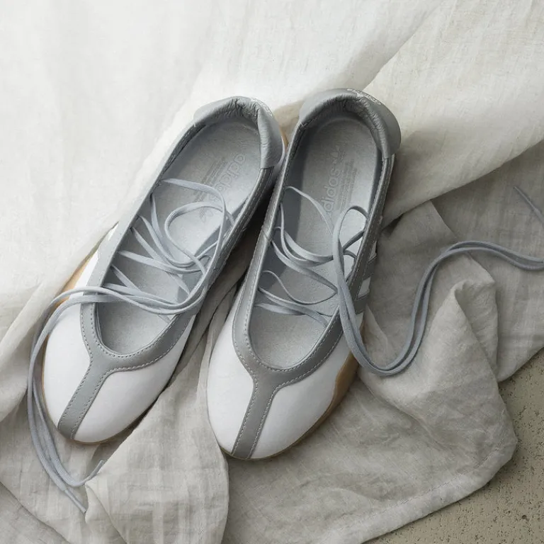 Adidas Sneakers En Cuir|Ballerinas*Taekwondo Mei Ballet W Footwear White / Silver Metallic / Gum 3