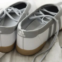 Adidas Sneakers En Cuir|Ballerinas*Taekwondo Mei Ballet W Footwear White / Silver Metallic / Gum 3
