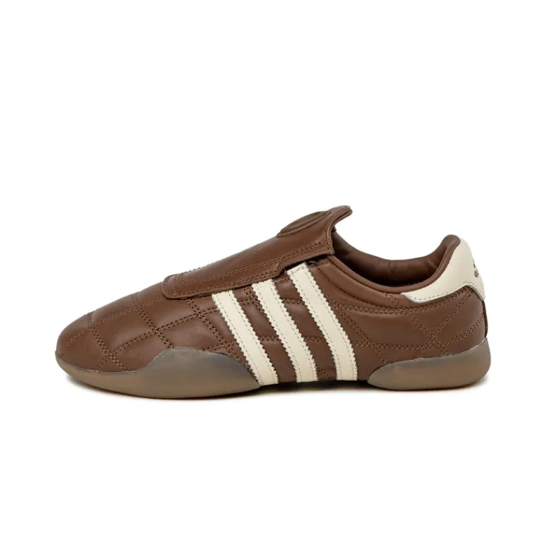 Adidas Sneakers En Cuir|Baskets Décontractées Terrace*Taekwondo Mei W Preloved Brown / Cream White / Gum 4