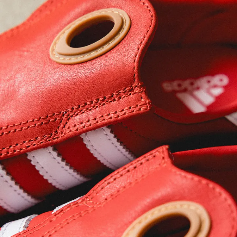 Adidas Sneakers En Cuir|Baskets Décontractées Terrace*Taekwondo Mei W Red / Cloud White / Gum