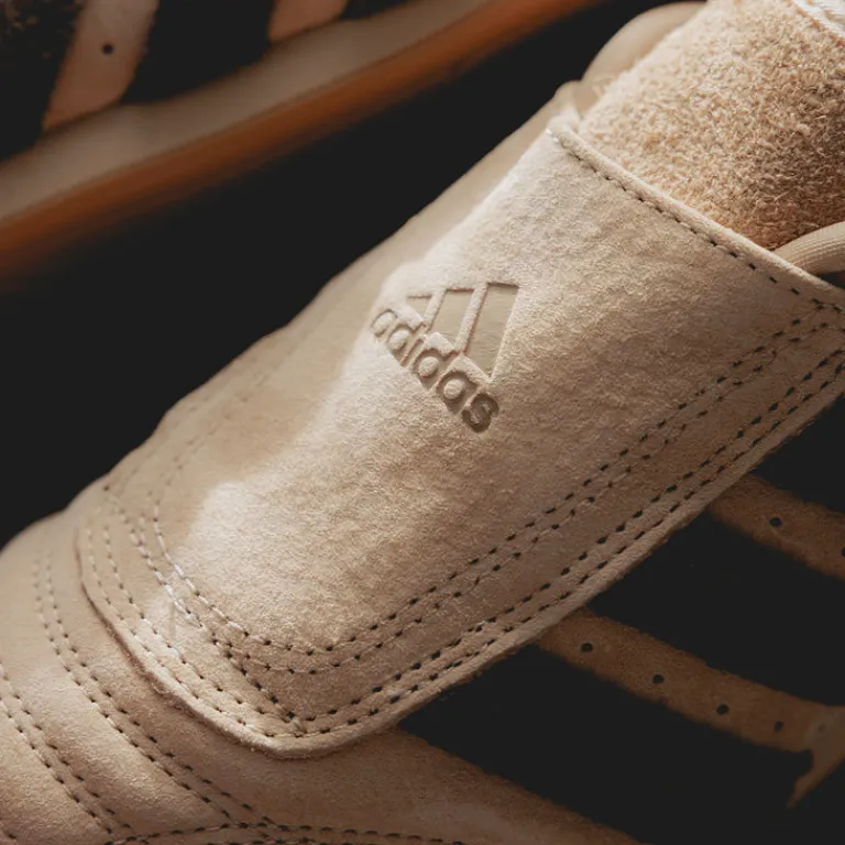 Adidas Sneakers En Cuir|Baskets Décontractées Terrace*Taekwondo W Magic Beige / Wonder White / Gum 3