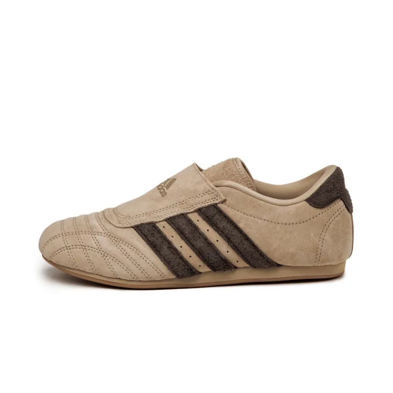 Adidas Sneakers En Cuir|Baskets Décontractées Terrace*Taekwondo W Magic Beige / Wonder White / Gum 3