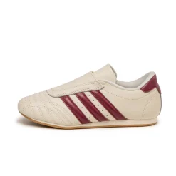 Adidas Sneakers En Cuir|Baskets Décontractées Terrace*Taekwondo W Off White / Noble Maroon / Gum 3