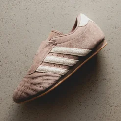 Adidas Sneakers En Cuir|Baskets Décontractées Terrace*Taekwondo W Earth Strata / Wonder White / Gum 3