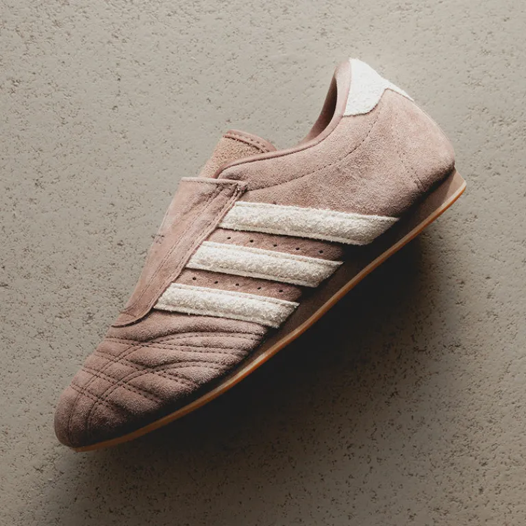 Adidas Sneakers En Cuir|Baskets Décontractées Terrace*Taekwondo W Earth Strata / Wonder White / Gum 3