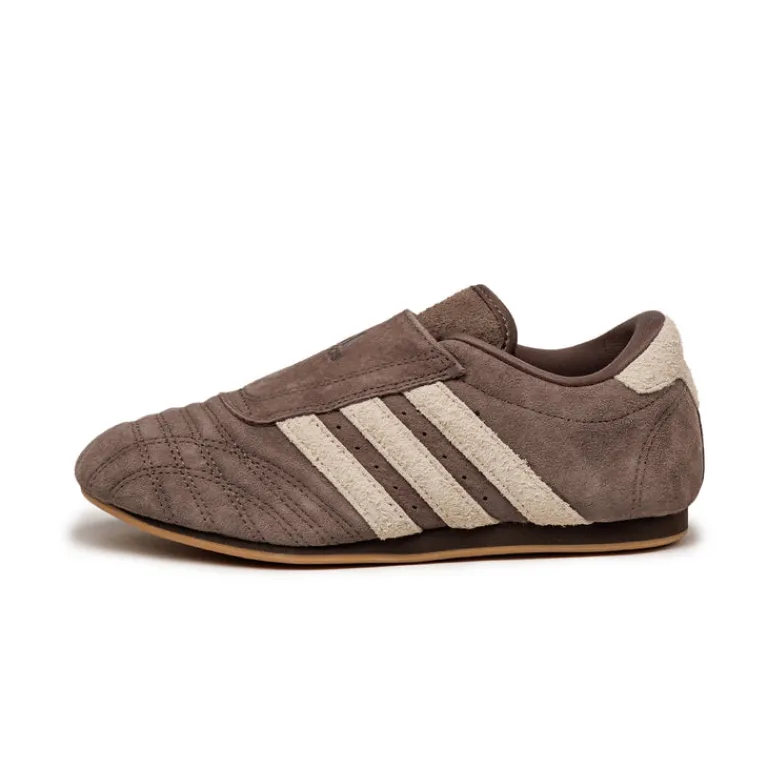 Adidas Sneakers En Cuir|Baskets Décontractées Terrace*Taekwondo W Earth Strata / Wonder White / Gum 3