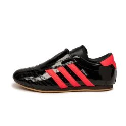 Adidas Sneakers En Cuir|Baskets Décontractées Terrace*Taekwondo W Core Black / Solar Red / Gum 3
