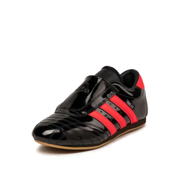 Adidas Sneakers En Cuir|Baskets Décontractées Terrace*Taekwondo W Core Black / Solar Red / Gum 3