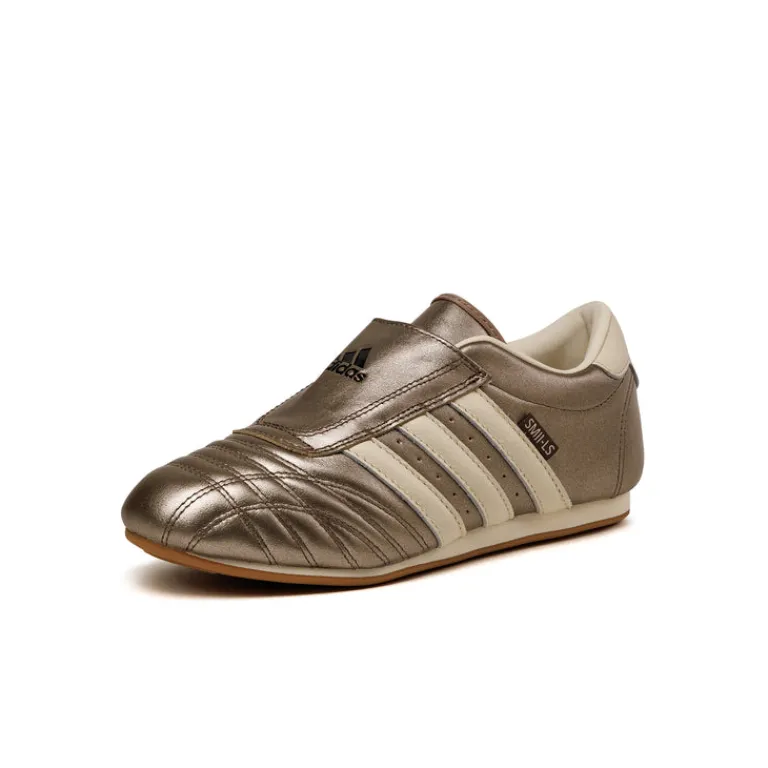 Adidas Sneakers En Cuir|Baskets Décontractées Terrace*Taekwondo W Earth Strata / Cream White / Gum