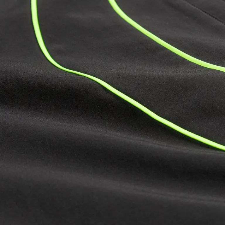 Adidas Gilets*Teamgeist Adicolor Track Top Black / Signal Green