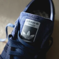 Adidas Sneakers En Cuir|Baskets Décontractées Terrace*Tobacco Dark Blue / Night Indigo / Gum 4