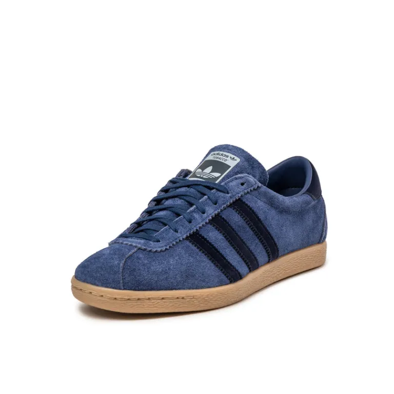 Adidas Sneakers En Cuir|Baskets Décontractées Terrace*Tobacco Dark Blue / Night Indigo / Gum 4