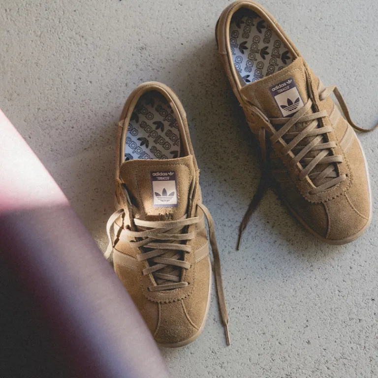 Adidas Sneakers En Cuir|Baskets Décontractées Terrace*Tobacco Brown Desert / Cardboard / Gum