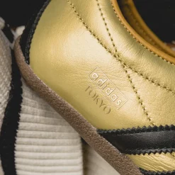 Adidas Sneakers En Cuir|Baskets Décontractées Terrace*Tokyo Decon W Gold Metallic / Core Black / Preloved Brown