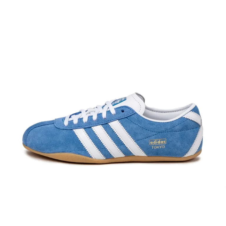 Adidas Sneakers En Cuir|Baskets Décontractées Terrace*Tokyo W Blue Bird / Footwear White / Gum 3