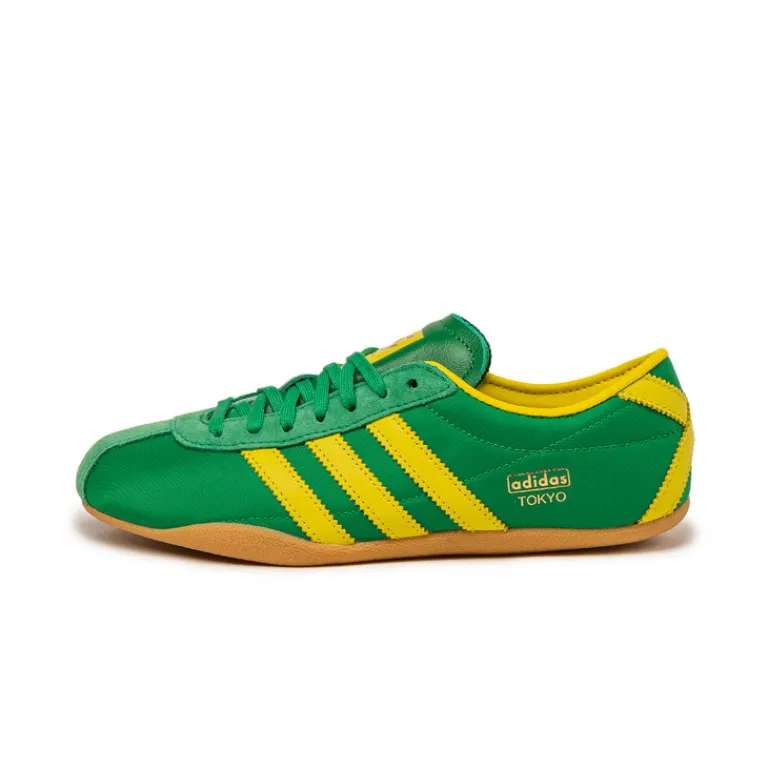 Adidas Sneakers En Cuir|Baskets Décontractées Terrace*Tokyo W Green / Pure Silfur / Gold Metallic