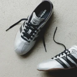 Adidas Sneakers En Cuir|Baskets Décontractées Terrace*Tokyo W Silver Metallic / Core Black / Gum