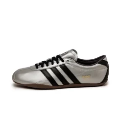 Adidas Sneakers En Cuir|Baskets Décontractées Terrace*Tokyo W Silver Metallic / Core Black / Gum