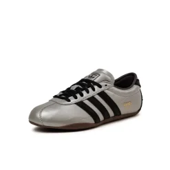 Adidas Sneakers En Cuir|Baskets Décontractées Terrace*Tokyo W Silver Metallic / Core Black / Gum