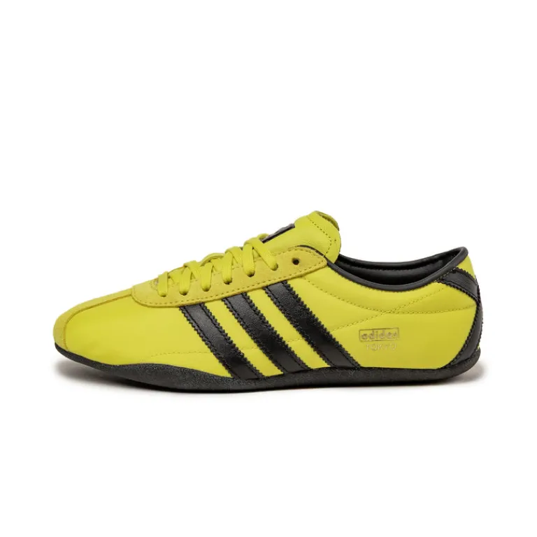 Adidas Sneakers En Cuir|Baskets Décontractées Terrace*Tokyo W Pure Sulfur / Dark Brown / Gold Metallic