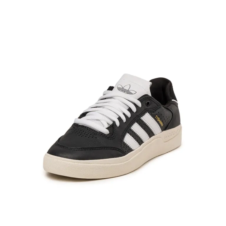 Adidas Sneakers En Cuir*Tyshawn Low Core Black / Footwear White / Cream White
