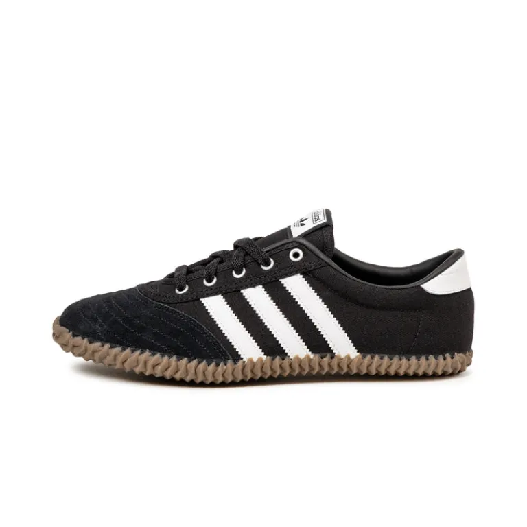 Adidas Sneakers En Cuir|Baskets Décontractées Terrace*Volley Plimsole W Core Black / Footwear White / Gum 5
