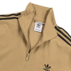 Adidas Gilets*Woven Firebird Track Top Beige / Black