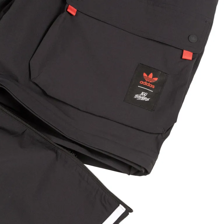 Adidas Pantalons*x 100 Thieves Zip Trousers Black