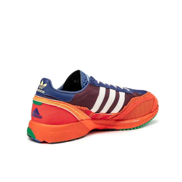 Adidas Sneakers En Cuir*x Bad Bunny Adizero SL 72 Maroon / Chalk White / Semi Solar Red