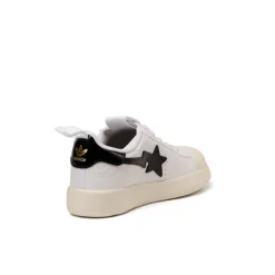 Adidas Sneakers Végétaliens|Sneakers Blancs*x Bape adifom SSTR 360 Kids Footwear White / Core Black / Off White