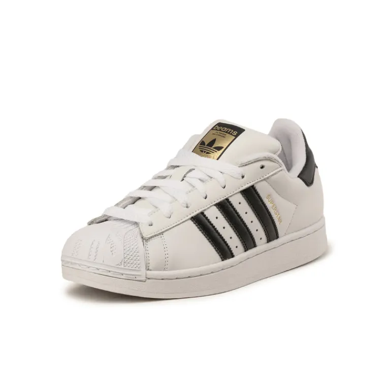 Adidas Sneakers En Cuir|Sneakers Blancs*x Beams Superstar Footwear White / Core Black / Gold Metallic