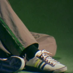 Adidas Sneakers En Cuir|Baskets Décontractées Terrace*x Brain Dead Forest Hills Crew White / Panton / Night Red