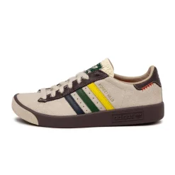 Adidas Sneakers En Cuir|Baskets Décontractées Terrace*x Brain Dead Forest Hills Crew White / Panton / Night Red