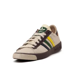 Adidas Sneakers En Cuir|Baskets Décontractées Terrace*x Brain Dead Forest Hills Crew White / Panton / Night Red