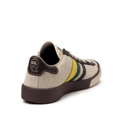Adidas Sneakers En Cuir|Baskets Décontractées Terrace*x Brain Dead Forest Hills Crew White / Panton / Night Red