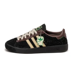 Adidas Sneakers En Cuir|Baskets Décontractées Terrace*x Brain Dead Forest Hills Core Black / Pantone / Branch